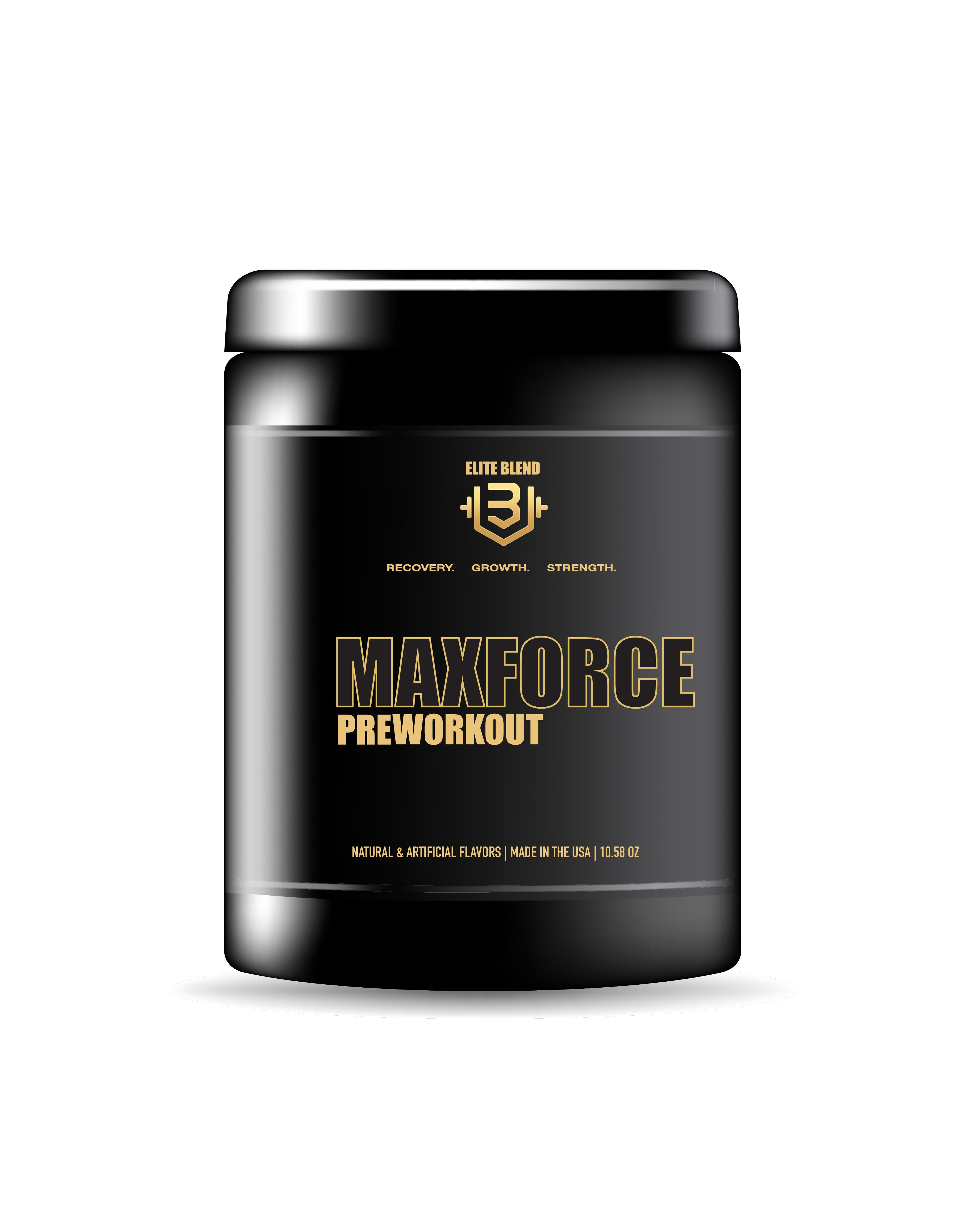 MAXFORCE PRE WORKOUT-Fruit Punch