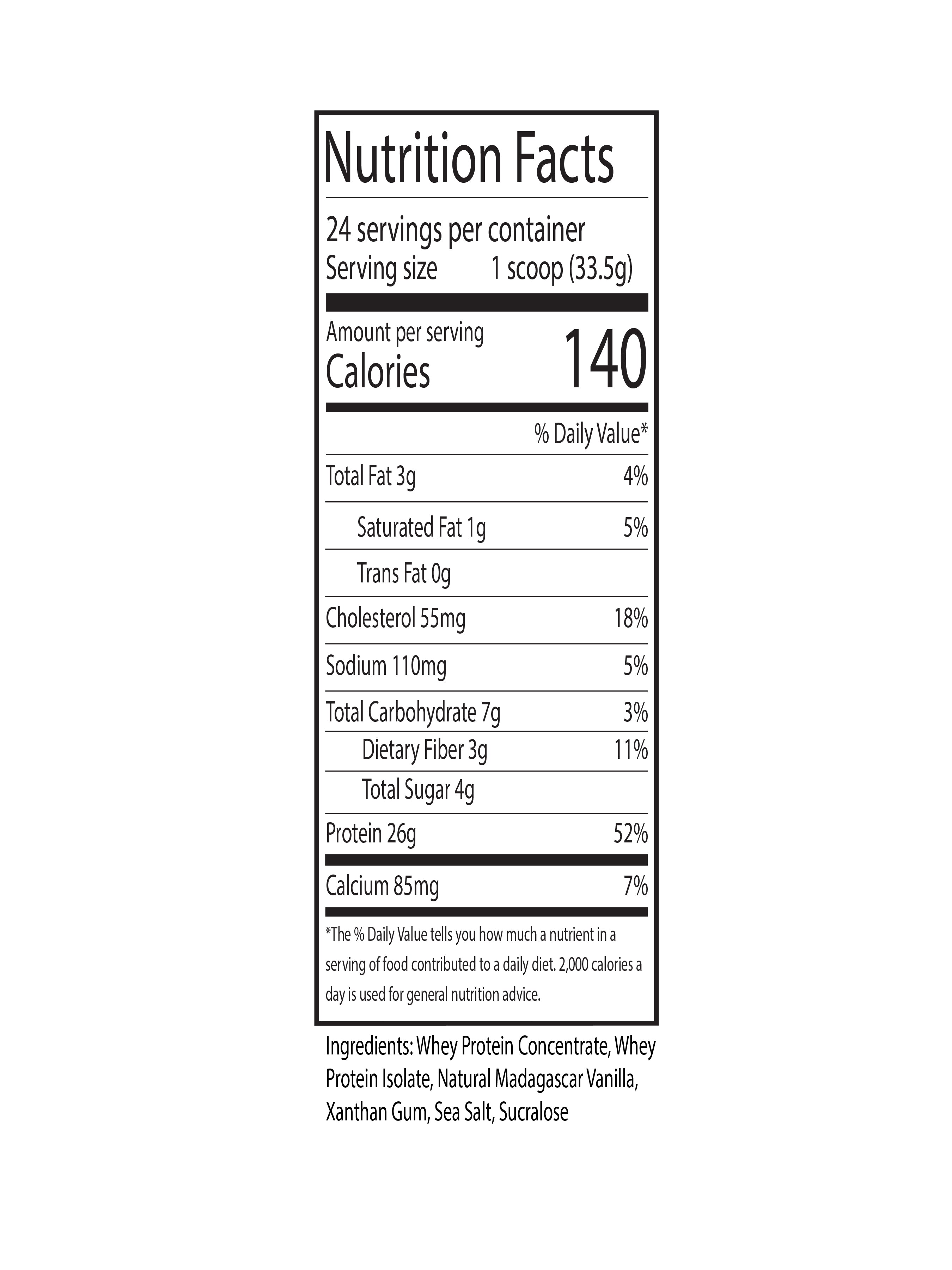 ELITEBLEND VANILLA PROTIEN POWDER